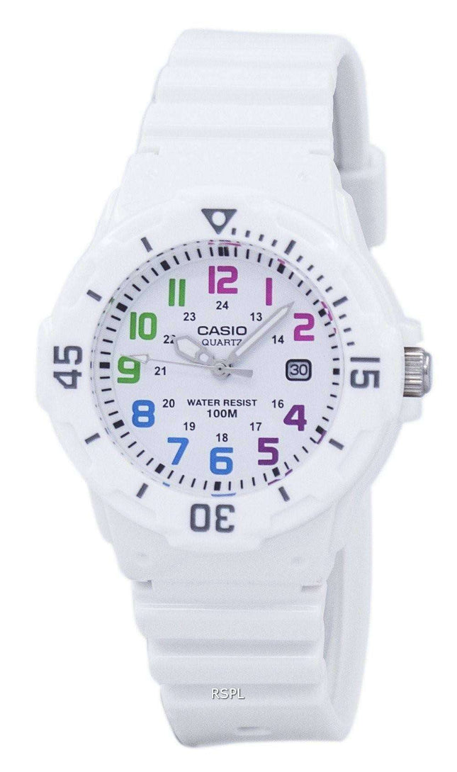 Casio Enticer Analog White Dial LRW-200H-7BVDF LRW200H-7BVDF Women's Watch