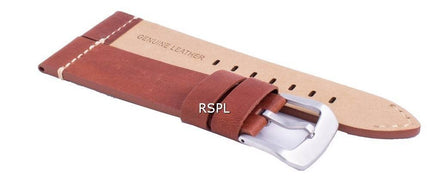 Ratio LS21 Black Brown Watch Strap 22mm