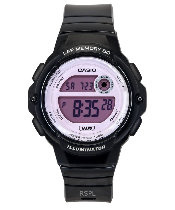 Casio Standard Digital Black Resin Strap Quartz LWS-1200H-1A2V 100M Women's Watch