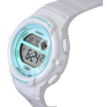 Casio Standard Digital White Resin Strap Quartz LWS-1200H-7A3V 100M Women's Watch