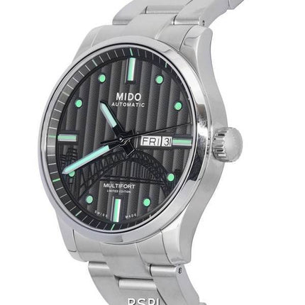 Mido Multifort IBA Limited Edition Anthracite Dial Automatic M005.430.11.061.81 M0054301106181 100M Mens Watch