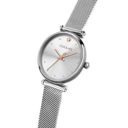 Oui & Me Etoile Stainless Steel Silver Dial Quartz ME010296 Women's Watch