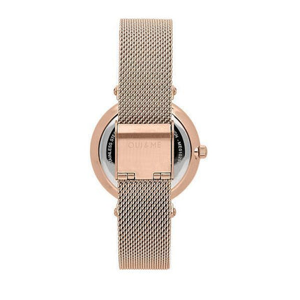 Oui & Me Etoile Rose Gold Stainless Steel White Dial Quartz ME010297 Women's Watch