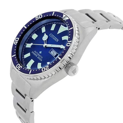 Citizen Promaster Mechanical Stainless Steel Blue Dial Automatic Diver's NY0129-58L 200M Men's Watch