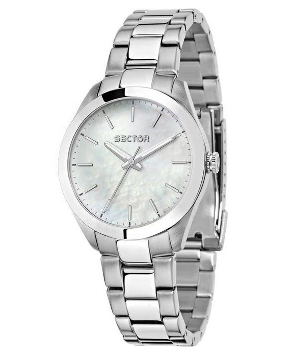 Sector 220 Just Time Stainless Steel Mother Of Pearl Dial Quartz R3253588522 Womens Watch