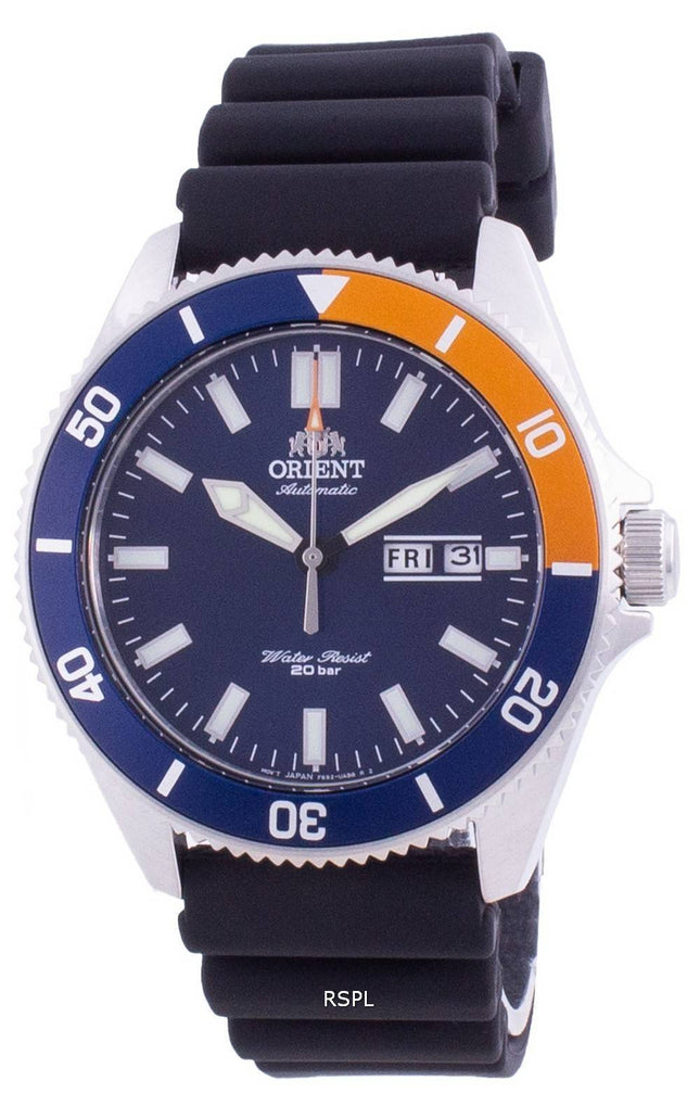 Orient Sports Diver Blue Dial Automatic RA-AA0916L19B 200M Mens Watch