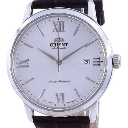 Orient Contemporary White Dial Leather Automatic RA-AC0F12S10B RA-AC0F12S30B Men's Watch