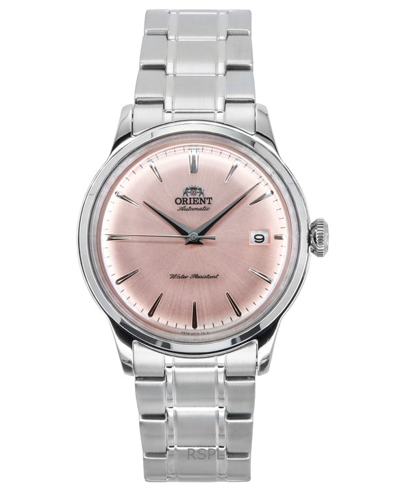 Orient Bambino Stainless Steel Copper Dial Automatic RA-AC0M11Y Men's Watch