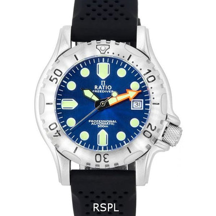 Ratio FreeDiver Professional Sapphire Blue Sunray Dial Automatic RTF019 500M Men's Watch