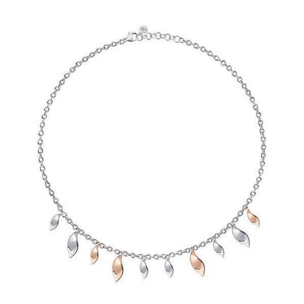 Morellato Foglia 925 Silver Necklace SAKH49 For Women