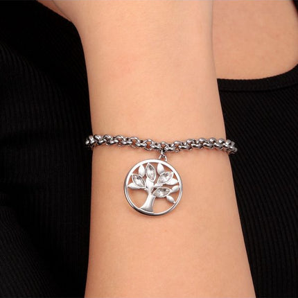 Morellato Vita Stainless Steel Tree Of Life Bracelet SATD19 For Women