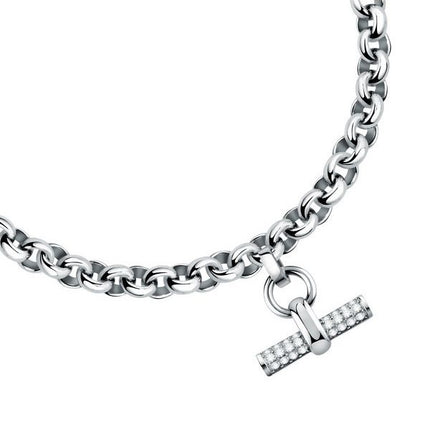 Morellato Abbraccio Stainless Steel Cool Chain Bracelet SAUC13 For Women