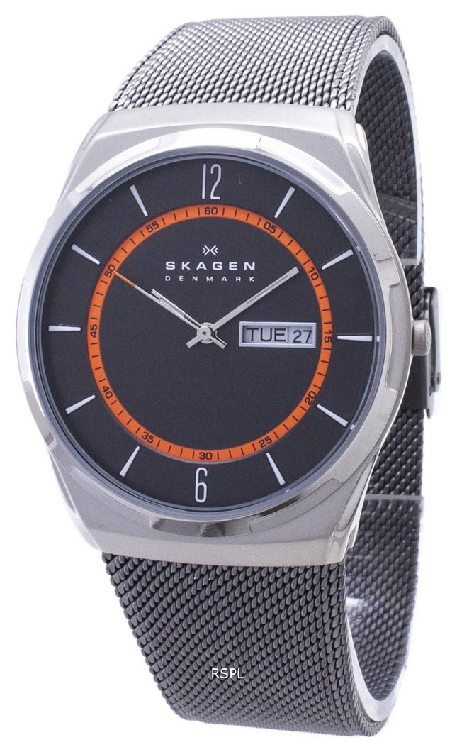 Skagen Melbye Titanium Case with Mesh Band SKW6007 Mens Watch