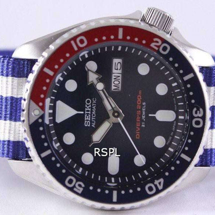 Seiko Automatic Diver's 200M NATO Strap SKX009J1-NATO2 Men's Watch