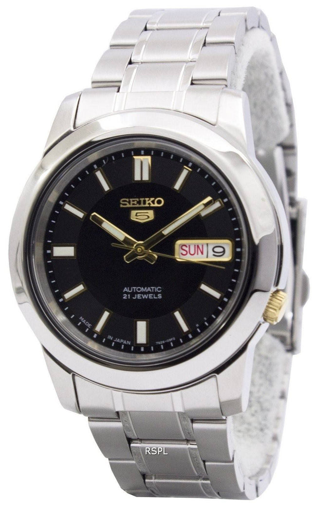 Seiko 5 Automatic 21 Jewels Japan Made SNKK17 SNKK17J1 SNKK17J Men's Watch