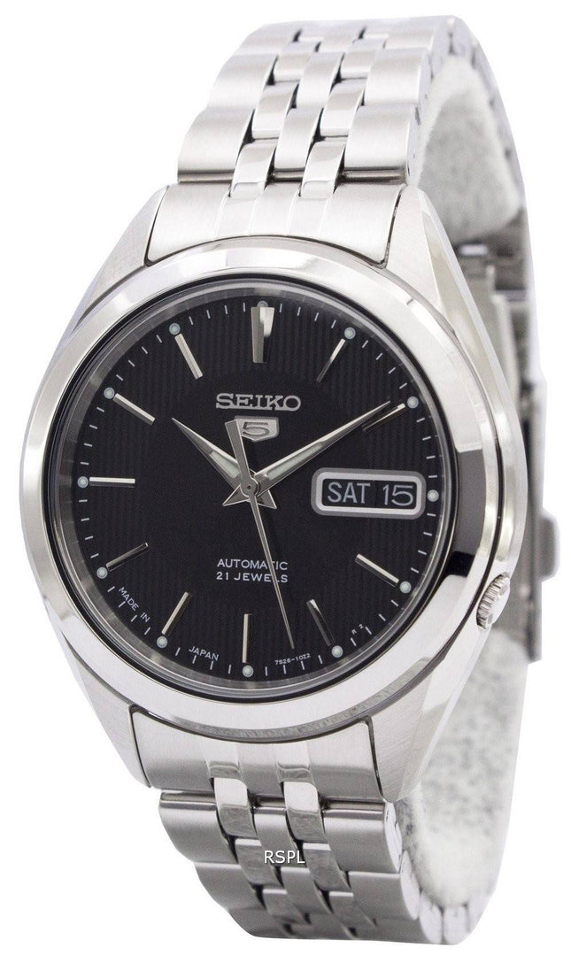 Seiko 5 Automatic 21 Jewels Japan Made SNKL23 SNKL23J1 SNKL23J Men's Watch