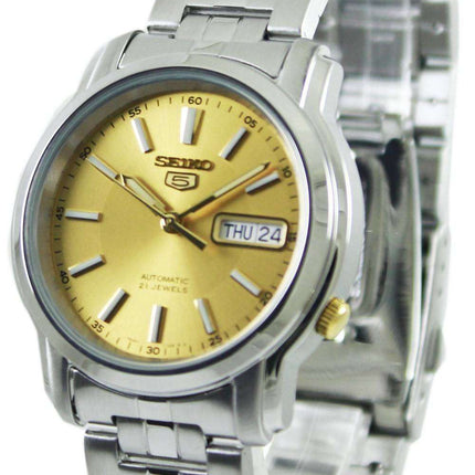 Seiko 5 Automatic 21 Jewels SNKL81 SNKL81K1 SNKL81K Men's Watch