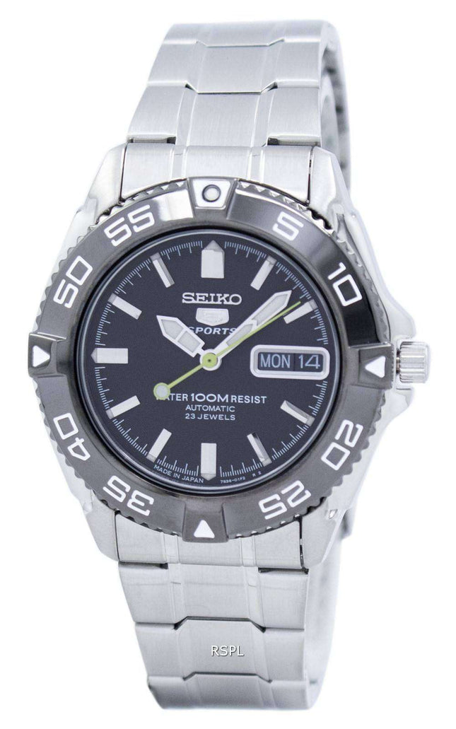 Seiko 5 Sports Automatic Japan Made SNZB23 SNZB23J1 SNZB23J Mens Watch