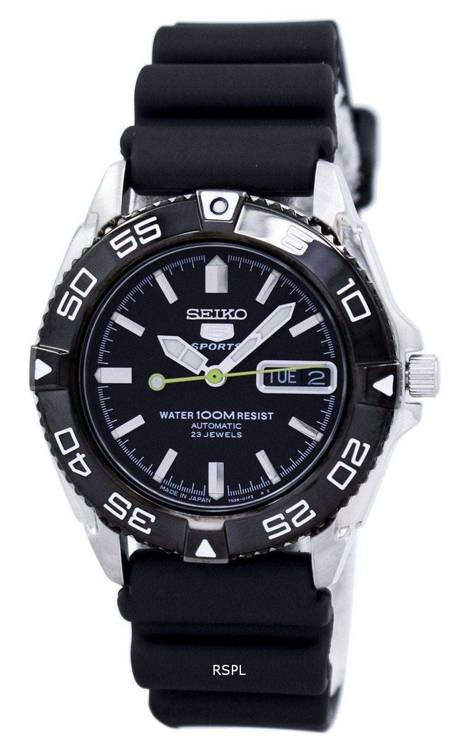 Seiko 5 Sports Automatic Japan Made 23 Jewels SNZB23J2 Mens Watch