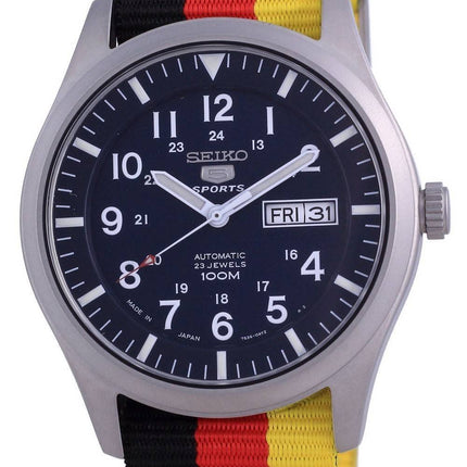 Seiko 5 Sports Automatic Polyester SNZG11J1-var-NATO26 100M Mens Watch