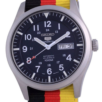 Seiko 5 Sports Automatic Polyester SNZG11K1-var-NATO26 100M Mens Watch