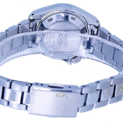 Seiko 5 Sports Automatic Stainless Steel Blue Dial SRE003 SRE003K1 SRE003K 100M Womens Watch