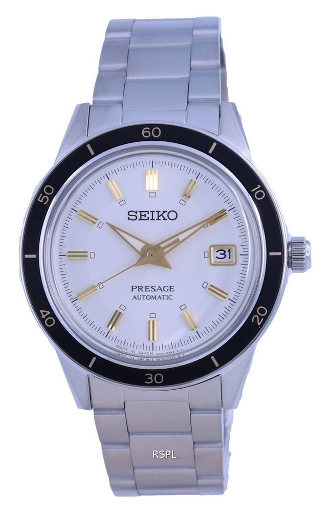 Seiko Presage Style 60s Stainless Steel Automatic SRPG03 SRPG03J1 SRPG03J Mens Watch