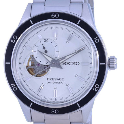 Seiko Presage Style 60s Open Heart Cream Dial Automatic SSA423 SSA423J1 SSA423J Mens Watch