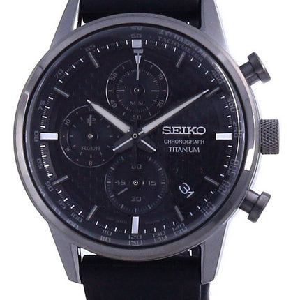 Seiko Discover More Titanium Chronograph Quartz SSB393 SSB393P1 SSB393P 100M Men's Watch