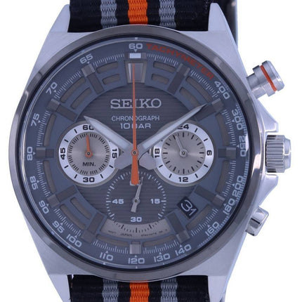 Seiko Neo Sports Chronograph Grey Dial Quartz SSB403 SSB403P1 SSB403P 100M Men's Watch