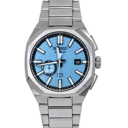 Seiko Astron Starfull Sky GPS Limited Edition Stainless Steel Blue Dial Solar SSJ027J1 100M Men's Watch