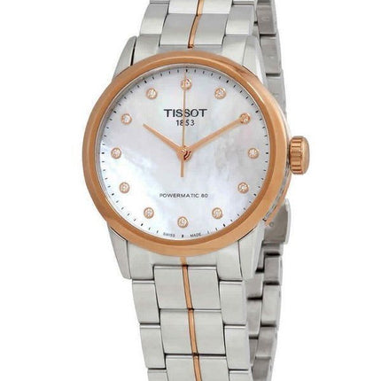 Tissot Luxury Lady Powermatic 80 Diamond Accents Automatic T086.207.22.116.00 T0862072211600 Womens Watch