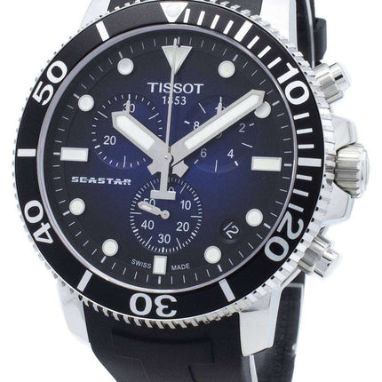 Tissot Seastar 1000 T120.417.17.041.00 T1204171704100 Chronograph 4 Jewels Quartz 300M Men's Watch