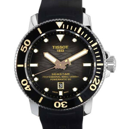 Tissot T-Sport Seastar 2000 Professional Powermatic 80 Divers T120.607.17.441.01 T1206071744101 600M Mens Watch