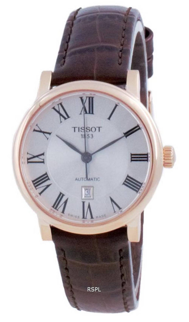 Tissot T-Classic Carson Automatic T122.207.36.033.00 T1222073603300 Womens Watch