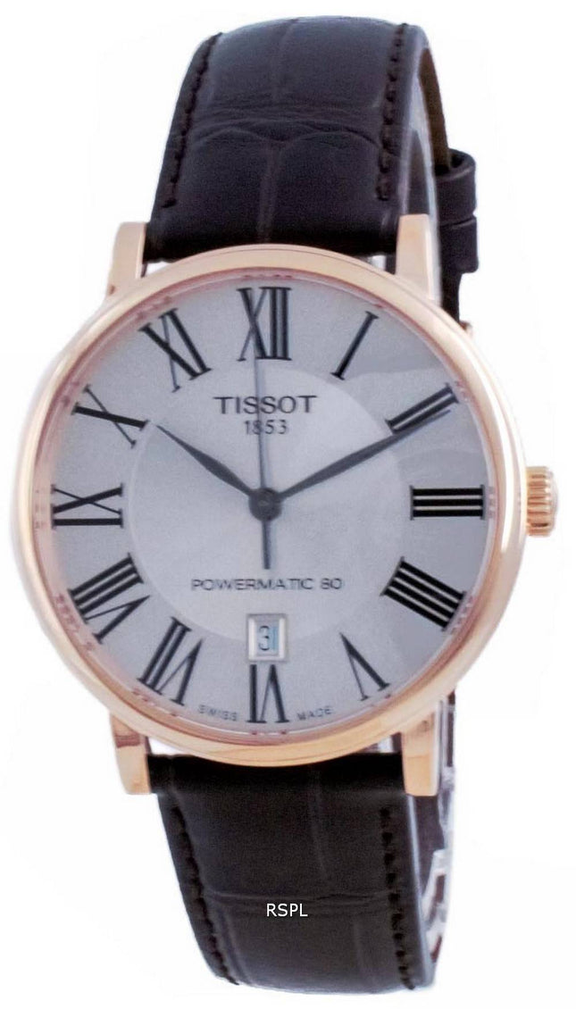 Tissot T- Classic Carson Premium Powermatic 80 Automatic T122.407.36.033.00 T1224073603300 Mens Watch