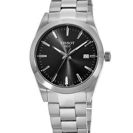 Tissot Gentleman Quartz T127.410.11.051.00 T1274101105100 100M Mens Watch