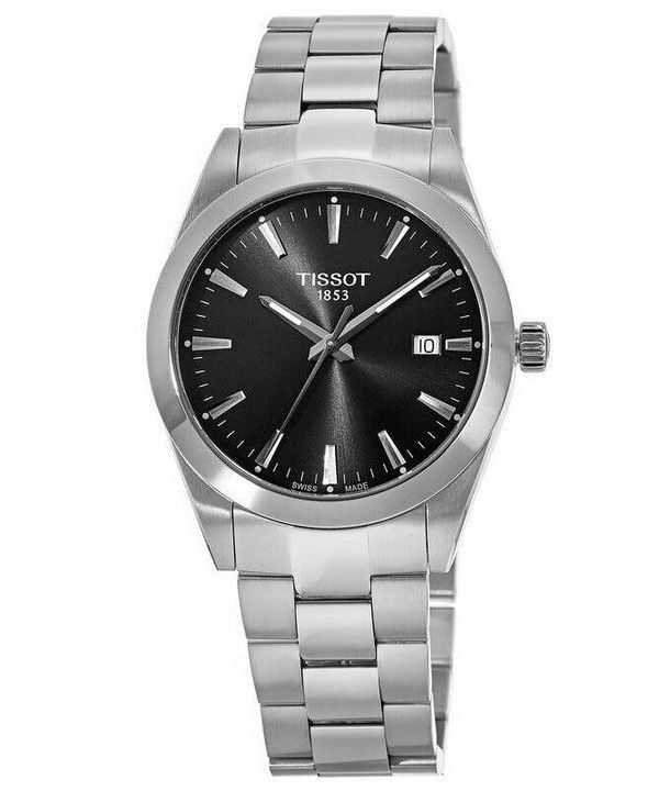 Tissot Gentleman Quartz T127.410.11.051.00 T1274101105100 100M Mens Watch