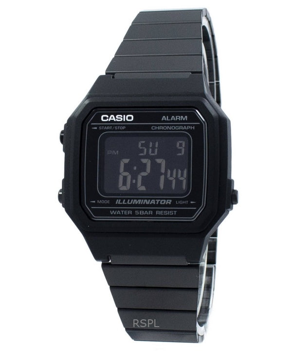 Refurbished Casio Illuminator Chronograph Digital Stainless Steel Quartz B650WB-1B Unisex Watch