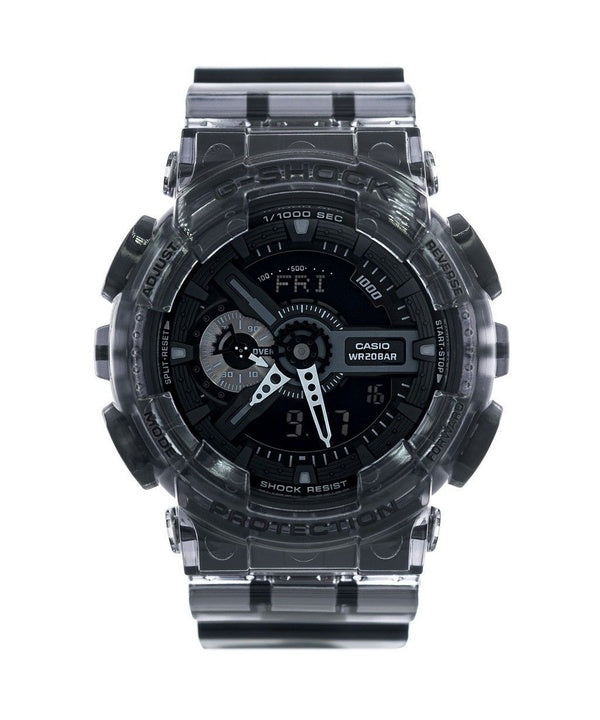 Refurbished Casio G-Shock Analog Digital Resin Strap Black Dial Quartz GA-110SKE-8A 200M Men's Watch