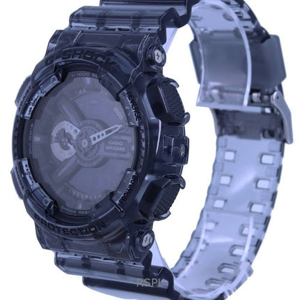 Refurbished Casio G-Shock Analog Digital Resin Strap Black Dial Quartz GA-110SKE-8A 200M Men's Watch