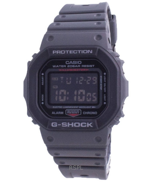 Refurbished Casio G-Shock Digital Resin Strap Quartz DW-5610SU-8 200M Unisex Watch