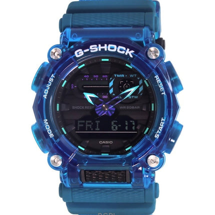 Refurbished Casio G-Shock Analog Digital Resin Strap Black Dial Quartz GA-900SKL-2A 200M Men's Watch