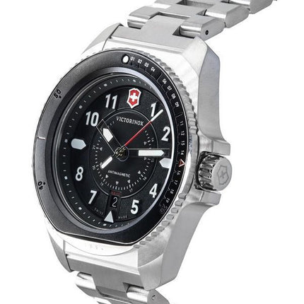 Victorinox Swiss Army Journey 1884 Antimagnetic Black Dial Quartz Diver's 242009 200M Men's Watch