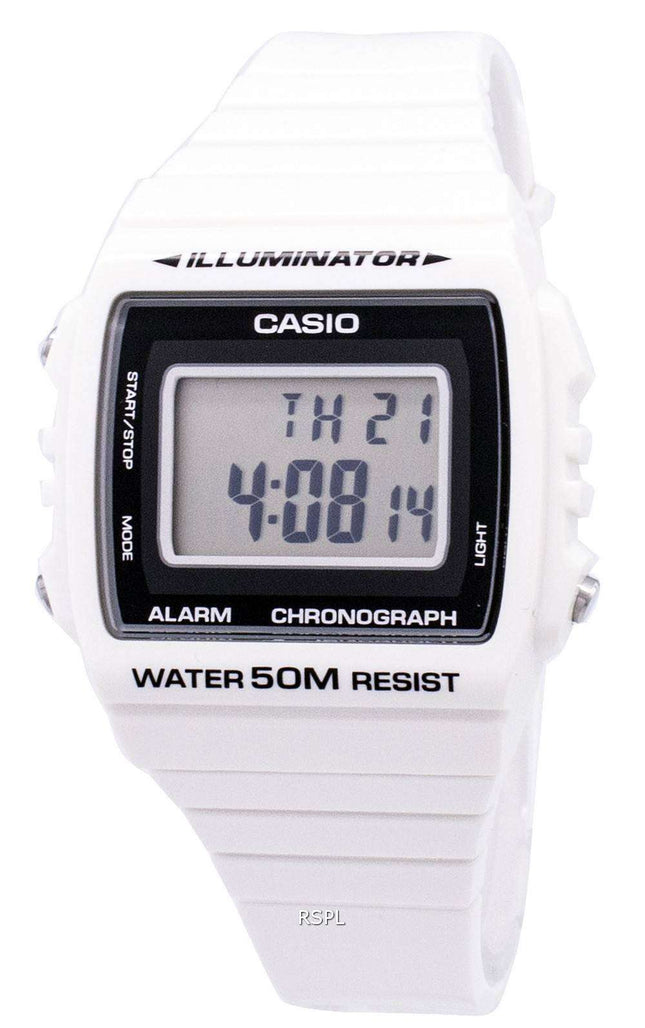 Casio Digital Alarm Chronograph W-215H-7AVDF W-215H-7AV Unisex Watch