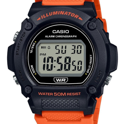 Casio Youth Digital Alarm Quartz W-219H-4AV W219H-4 Mens Watch