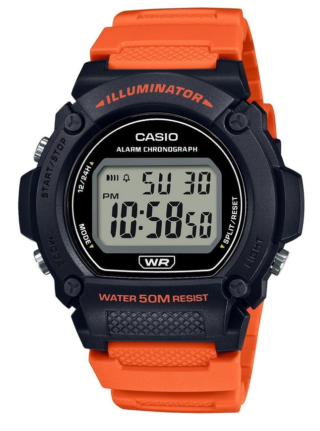 Casio Youth Digital Alarm Quartz W-219H-4AV W219H-4 Mens Watch