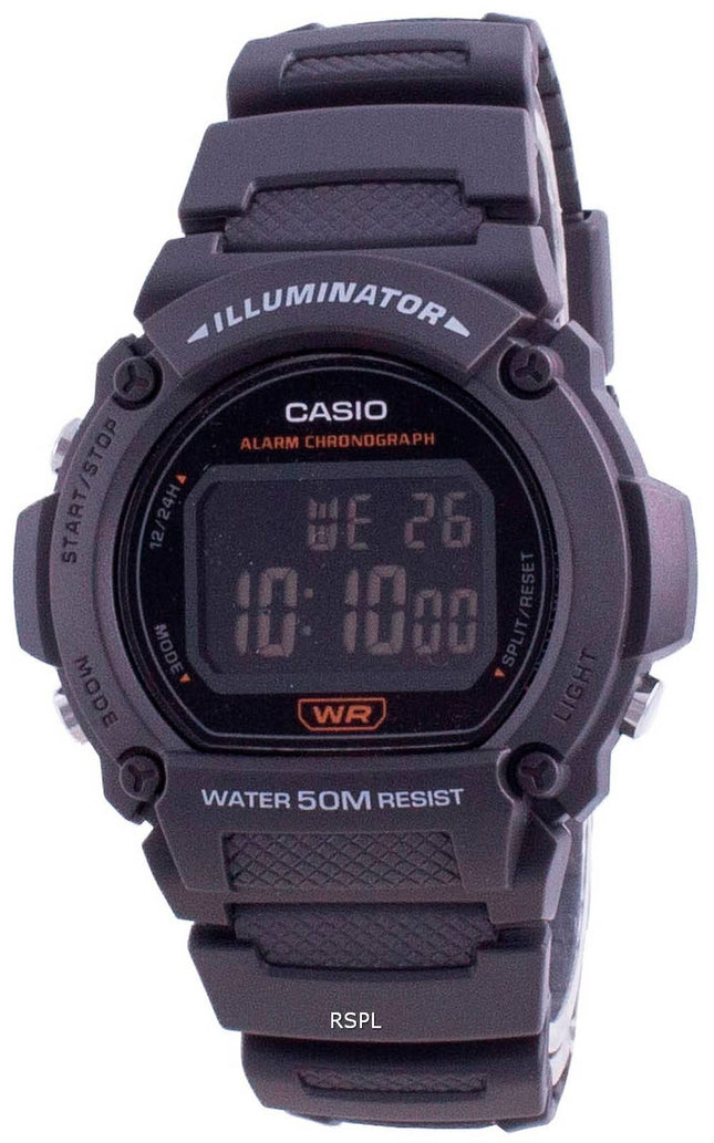 Casio Youth Illuminator Digital W-219H-8B W-219H-8B Mens Watch