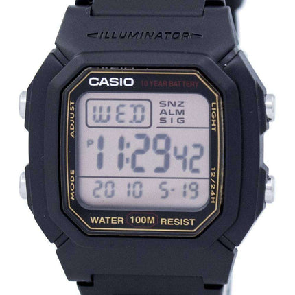 Casio Digital Alarm Illuminator W-800HG-9AVDF W-800HG-9AV Men's Watch