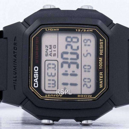 Casio Digital Alarm Illuminator W-800HG-9AVDF W-800HG-9AV Men's Watch